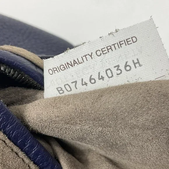 Bottega Veneta Blue Leather Hobo Handbag - Picture 5 of 6